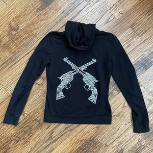 Reserved Black Hoodie Size Medium